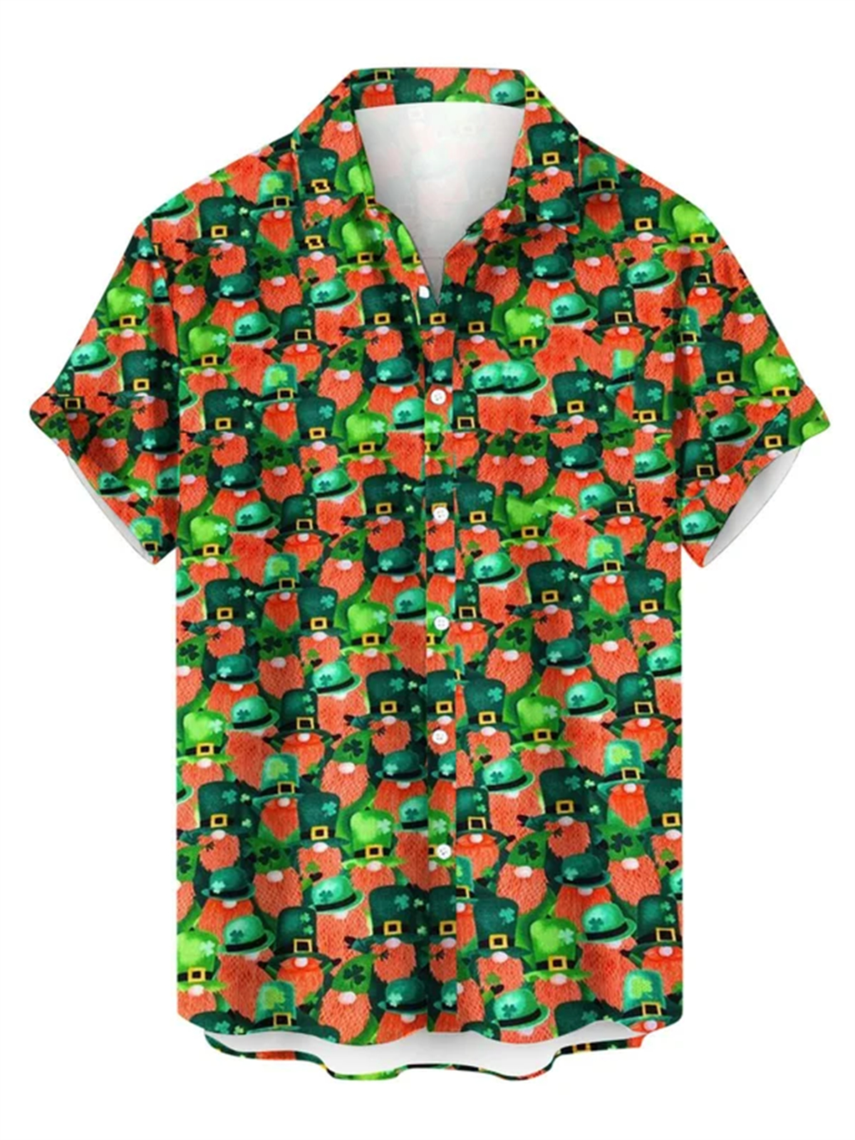 Men's Patrick Holiday Printed Pocket Shirt