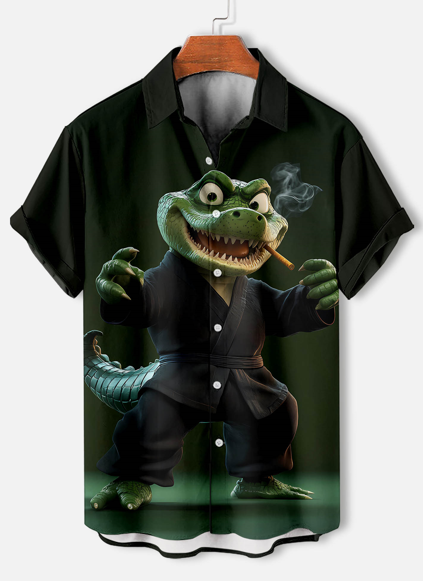 Men's Short Refreshing elegant hawaii Sleeve Shirt