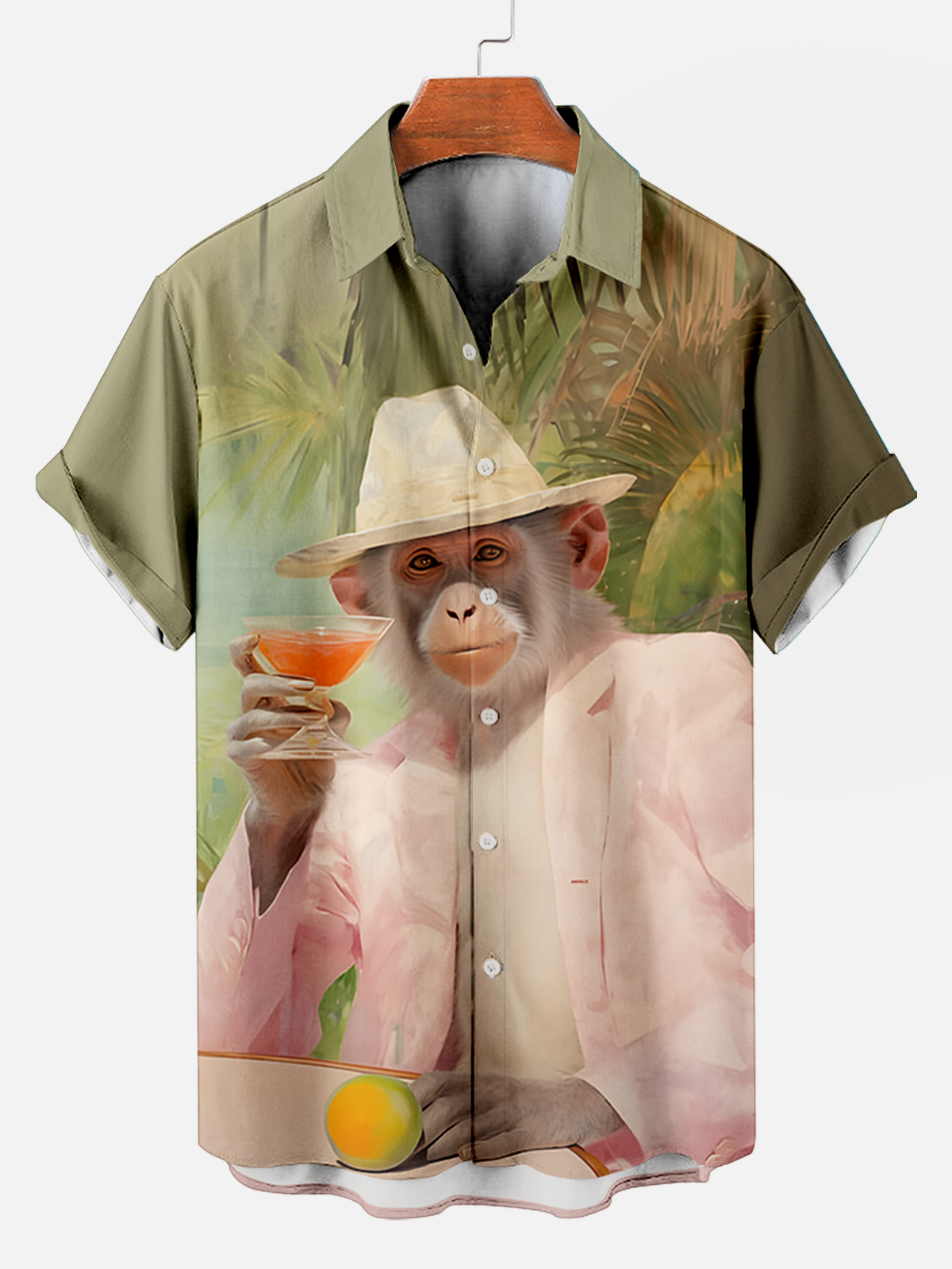Animal Graphic Short Sleeve Shirt
