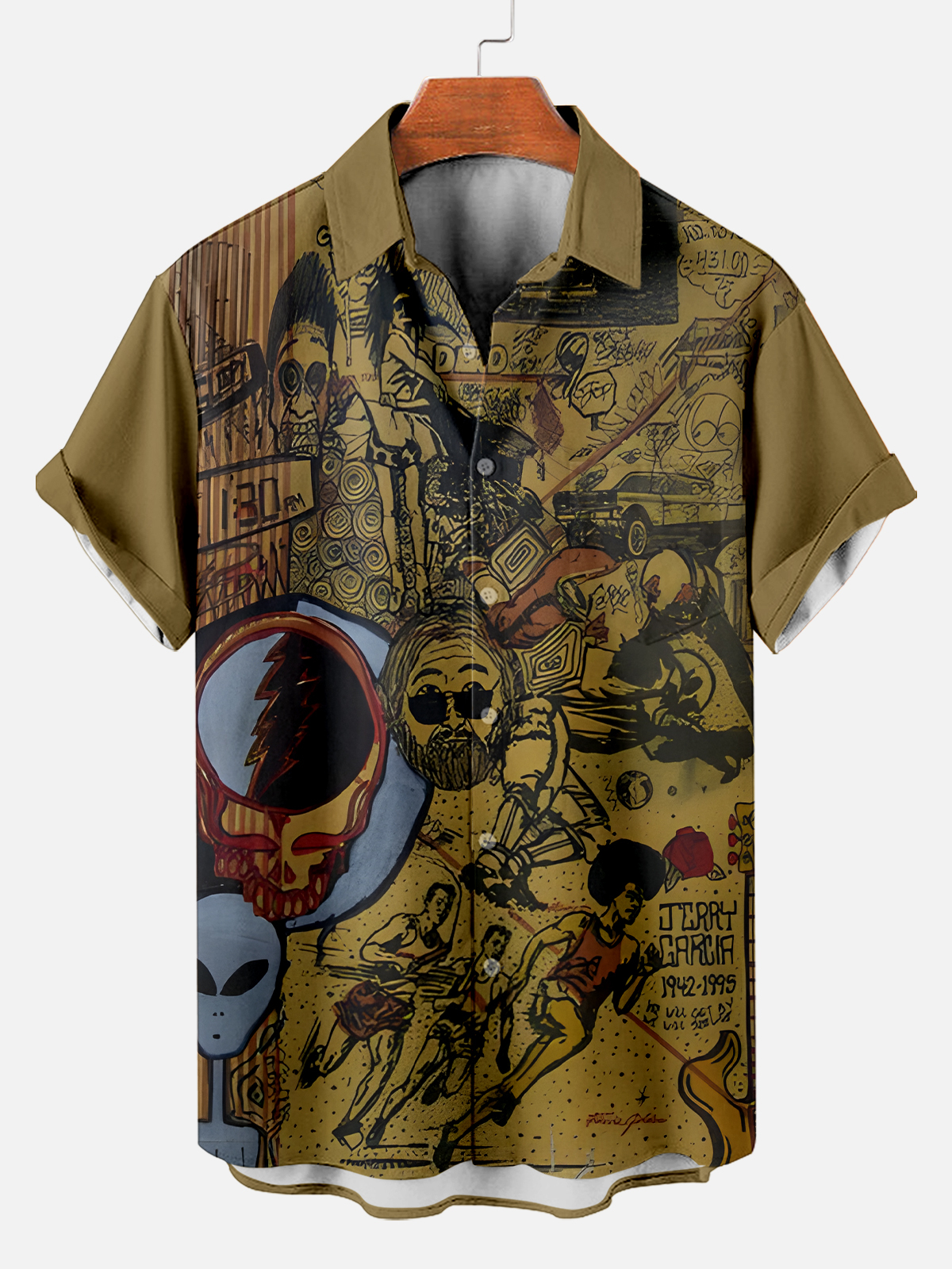 [Copy][Copy][Copy][Copy][Copy][Copy][Copy][Copy]animal graphic short sleeve shirt