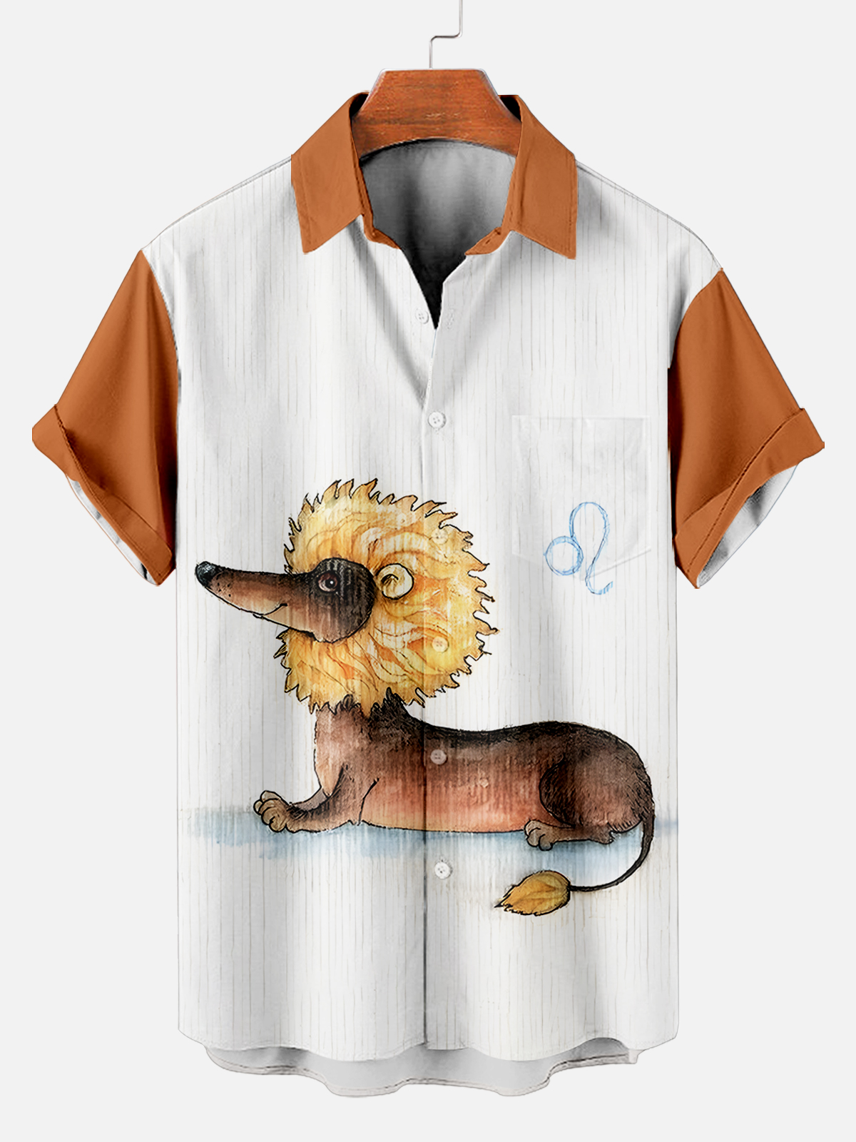 Retro Fun Pattern Short Sleeve Shirt