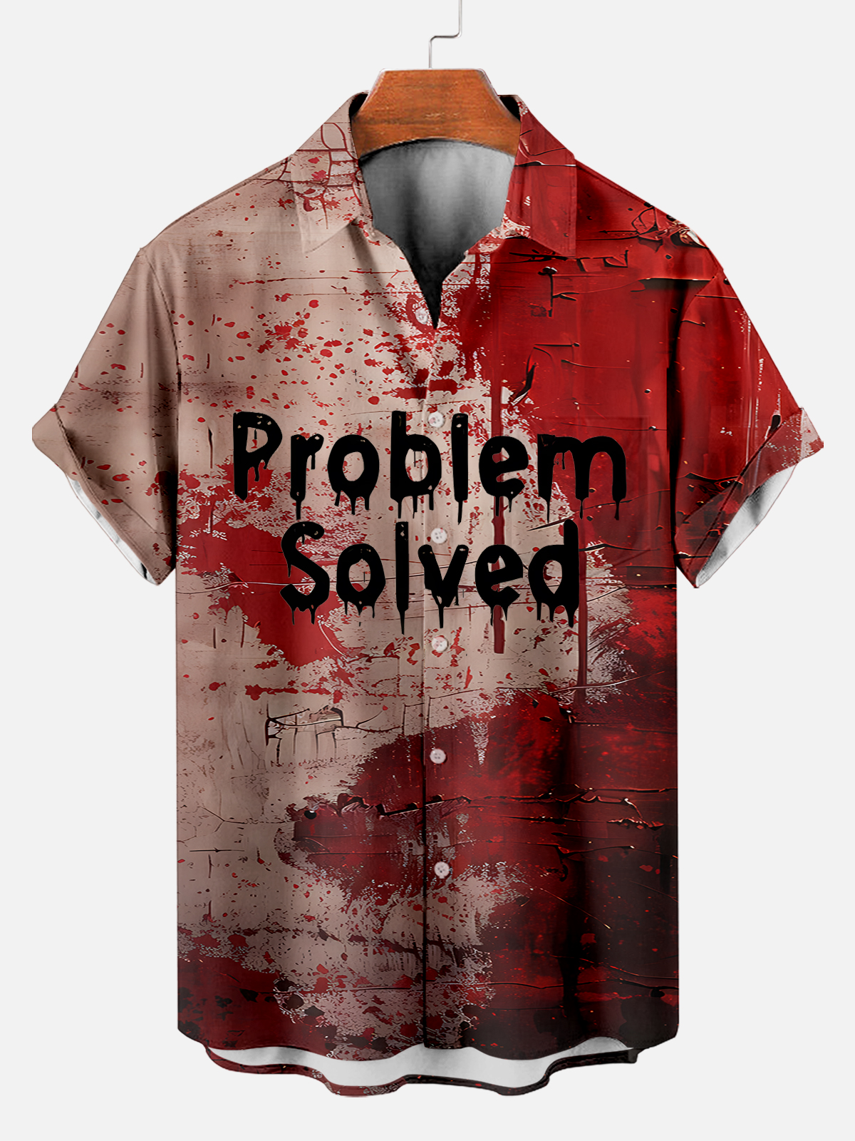 Men's Halloween Graphic Short Sleeve Shirt