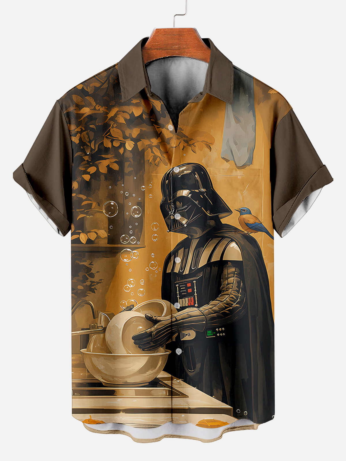 Men's Classic Movie Graphic Short Sleeve Shirt