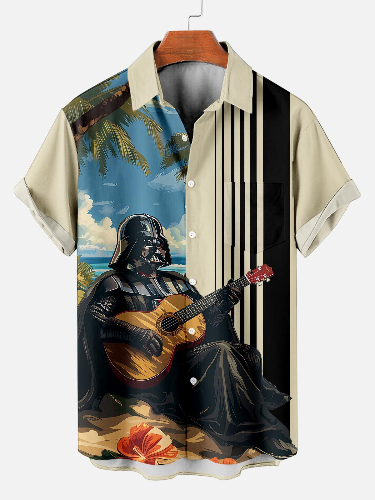 Men's Classic Movie Graphic Short Sleeve Shirt