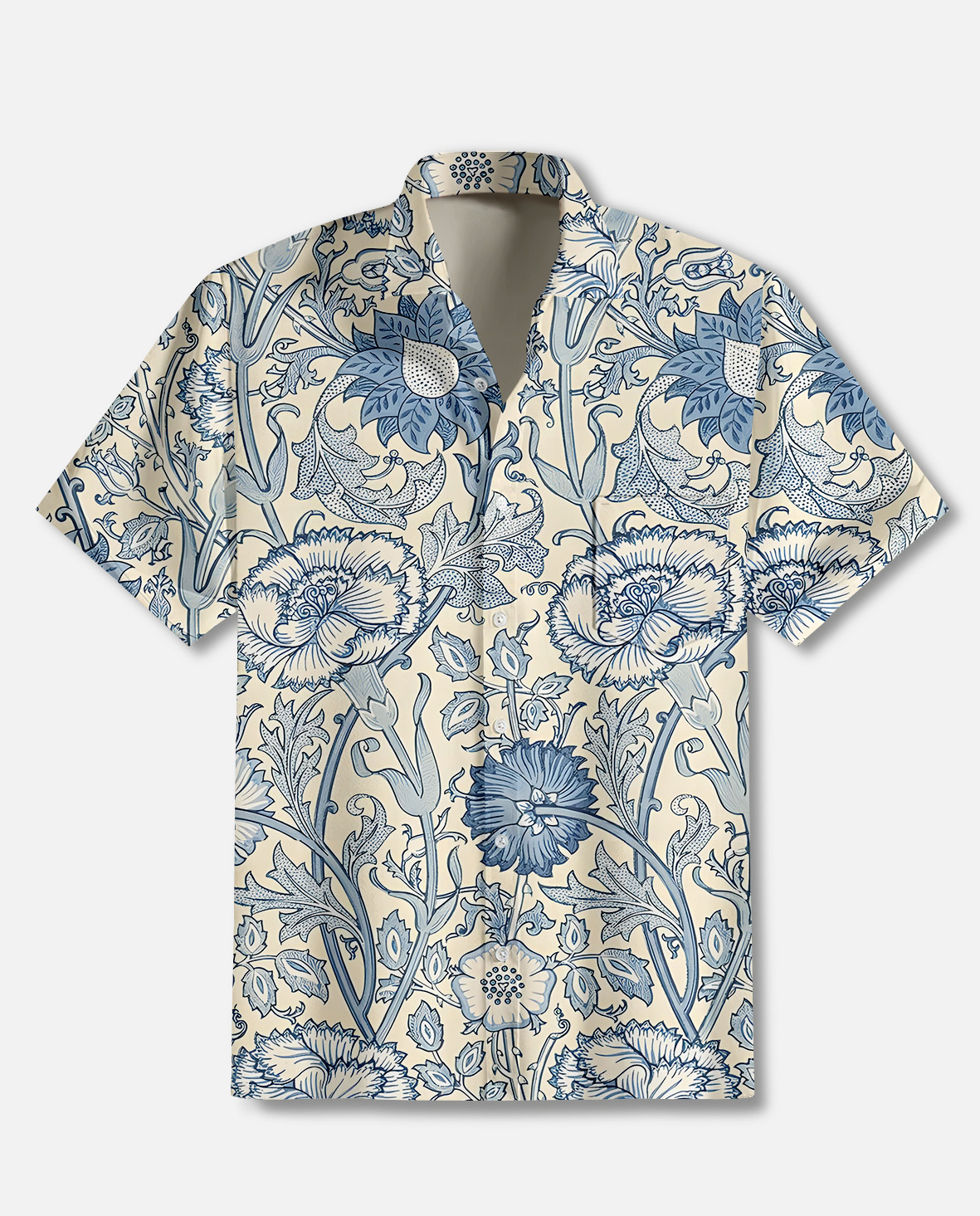 Men's Vintage Hawaiian Short Sleeve Shirt
