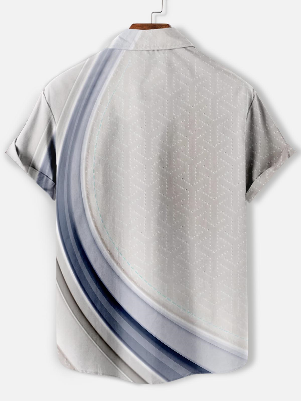 Men's faith-themed short-sleeved shirt