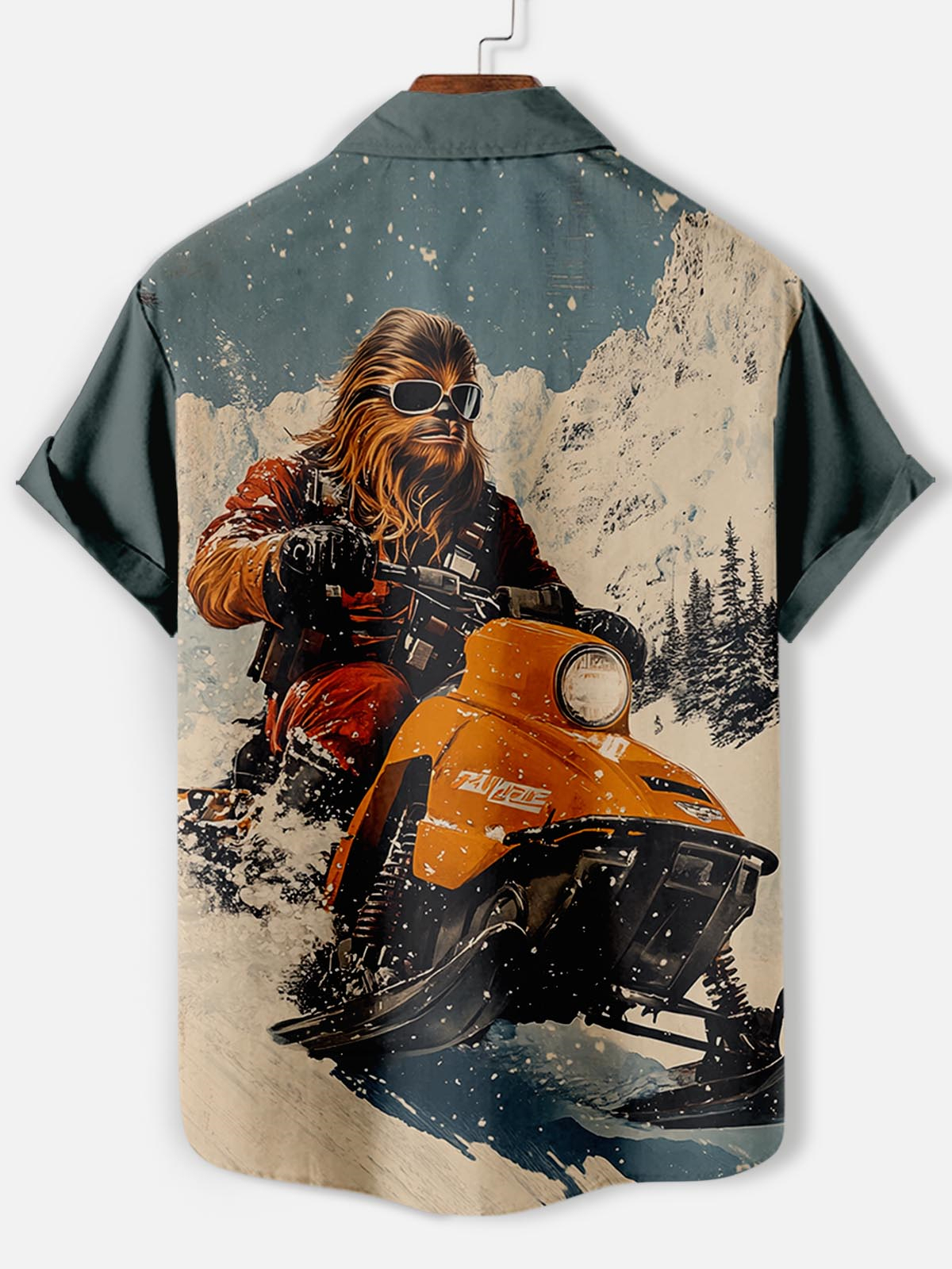 Men's Classic Movie Graphic Short Sleeve Shirt