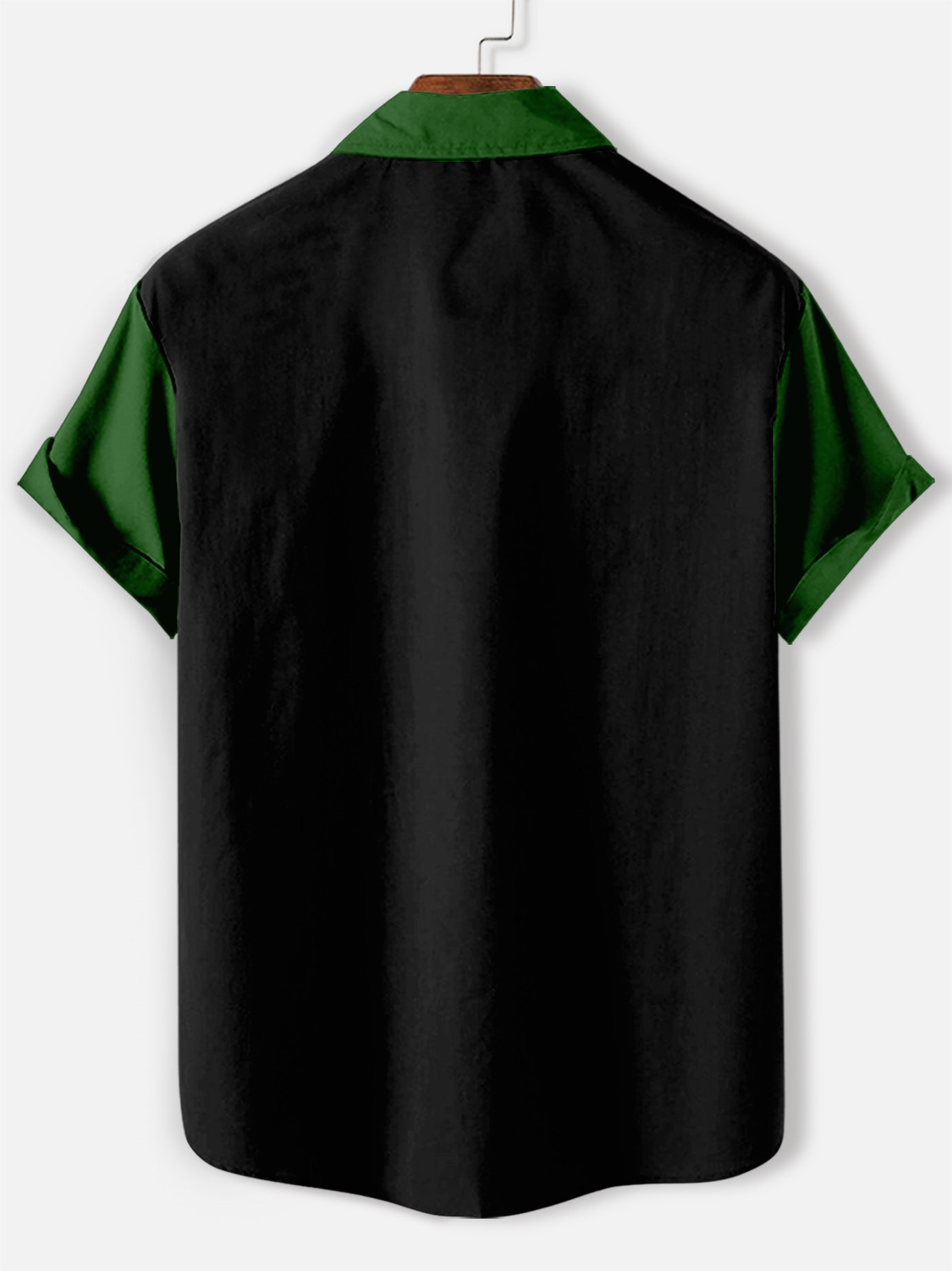 Men's Casual St. Patrick's Day Graphic Short Sleeve Shirt