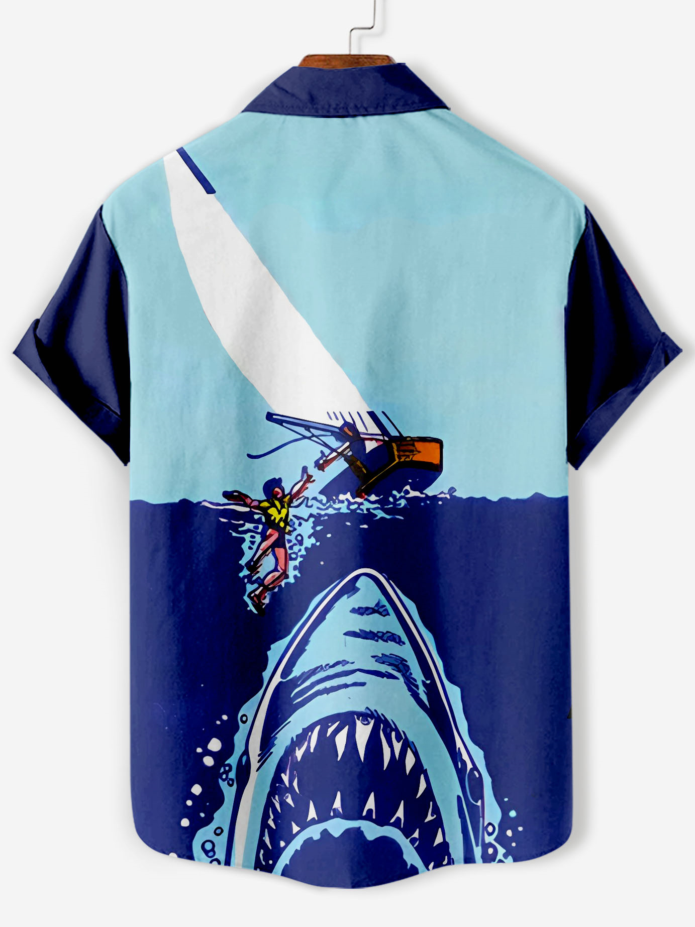 Men's Vintage Magazine Style Short Sleeve Shirt