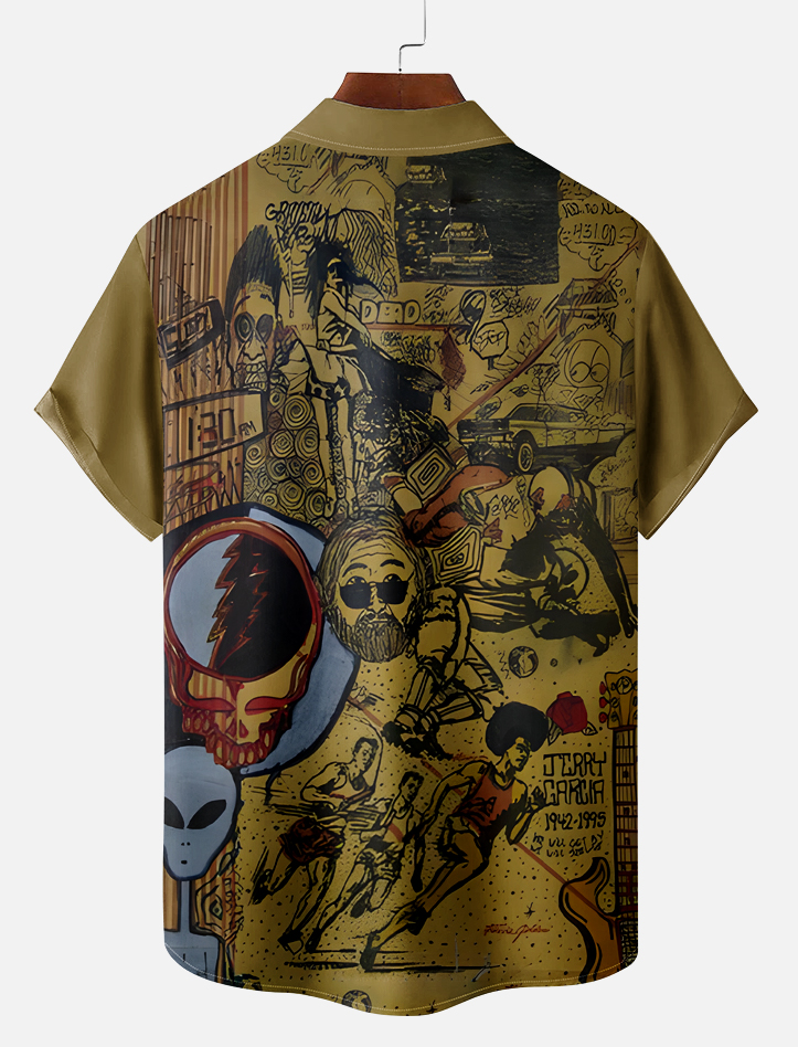 Pop Culture 70's-80s Men's Nostalgia Shirt