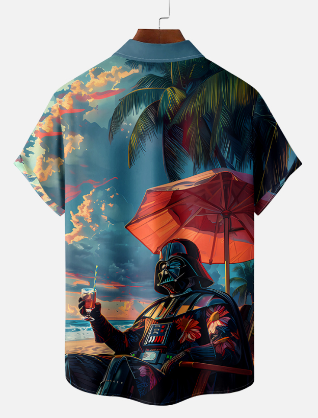 Classic movie graphic short sleeve shirt