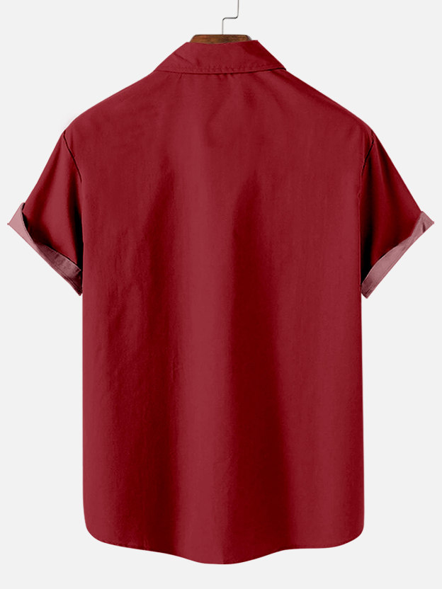 Men's Classic Movie Graphic Short Sleeve Shirt