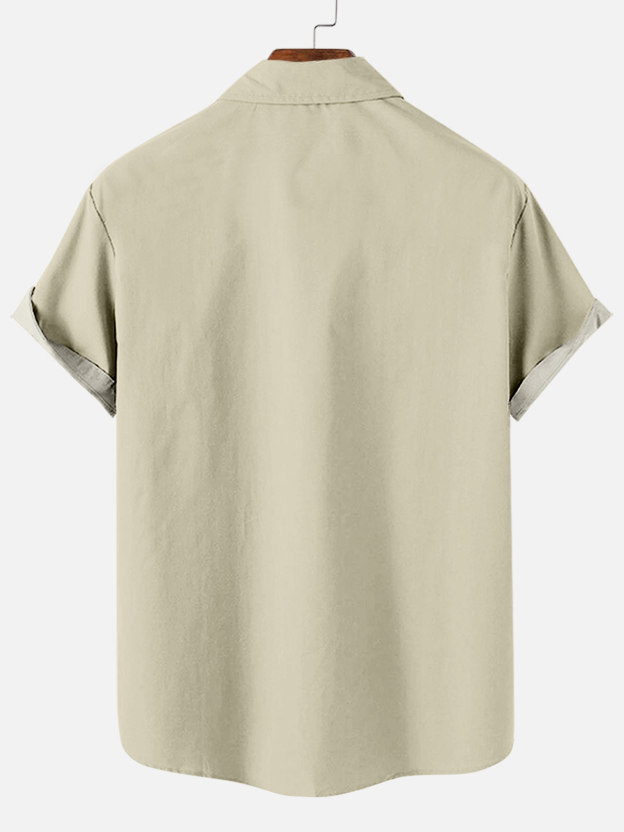 Men's Classic Movie Graphic Short Sleeve Shirt