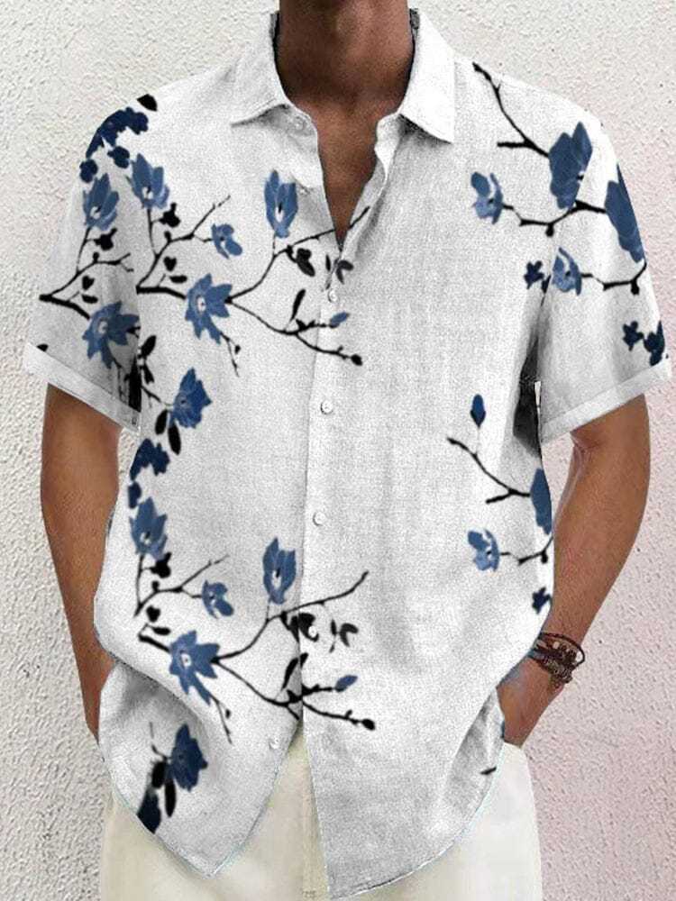 Stylish Print Short Sleeve Shirts
