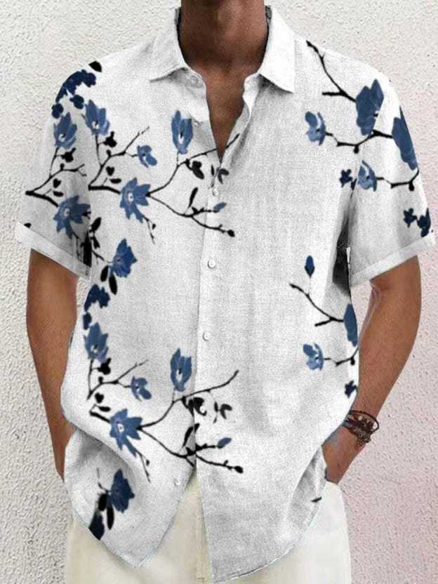 Stylish Print Short Sleeve Shirts