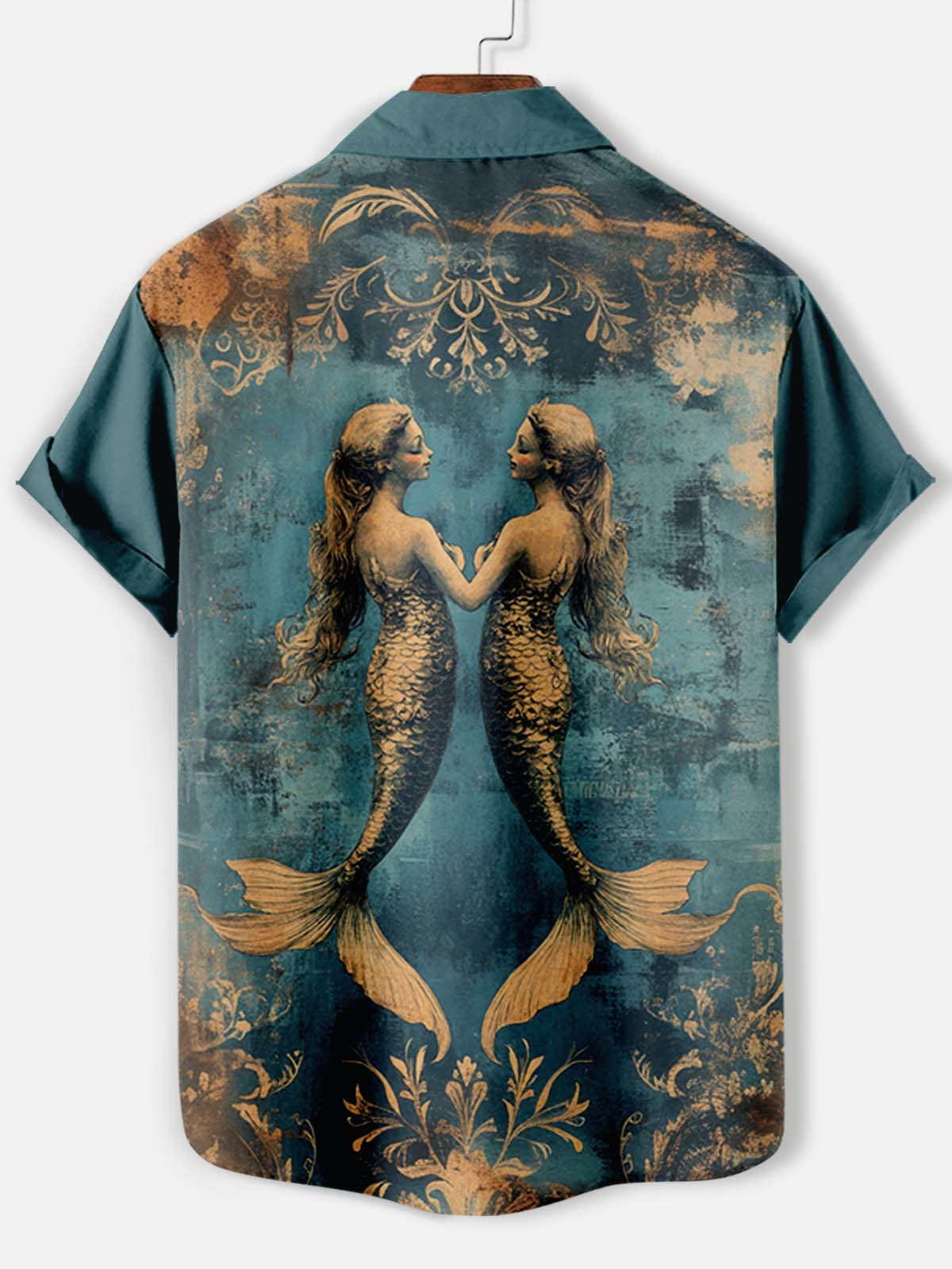 Men's Marine Life Graphic Short Sleeve Shirt