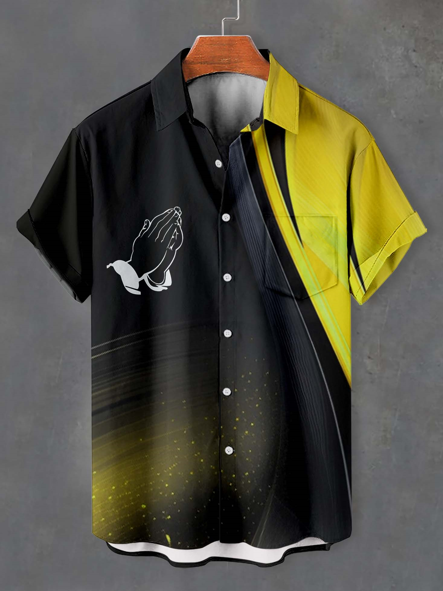 Men's Faith Cross Graphic Short Sleeve Shirt