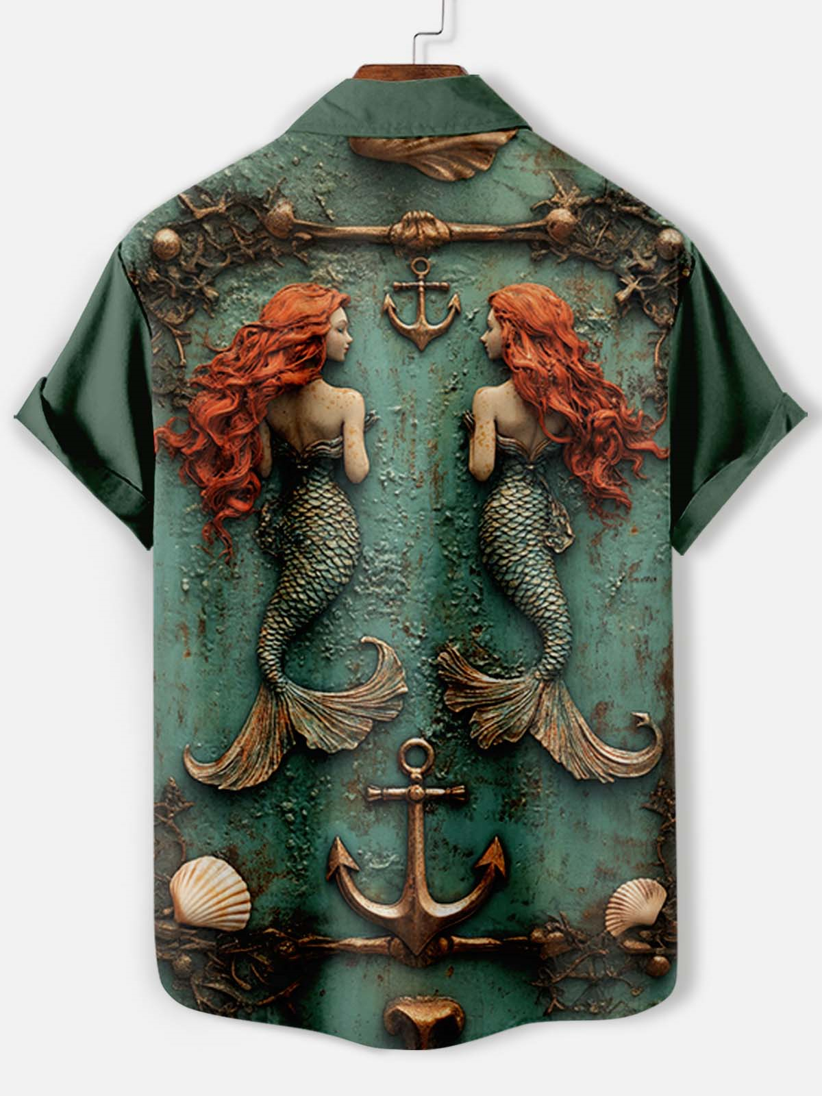 Men's Marine Life Graphic Short Sleeve Shirt