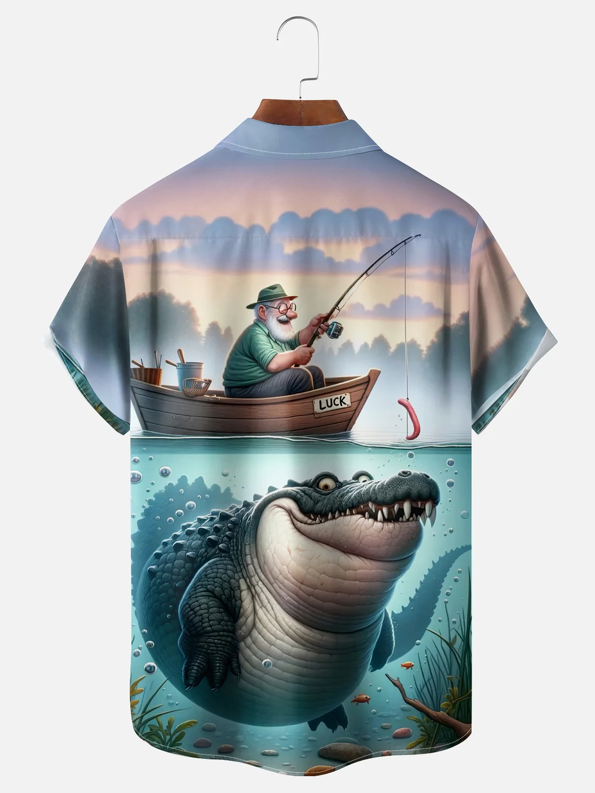 Men's Funny Graphic Short Sleeve Shirt