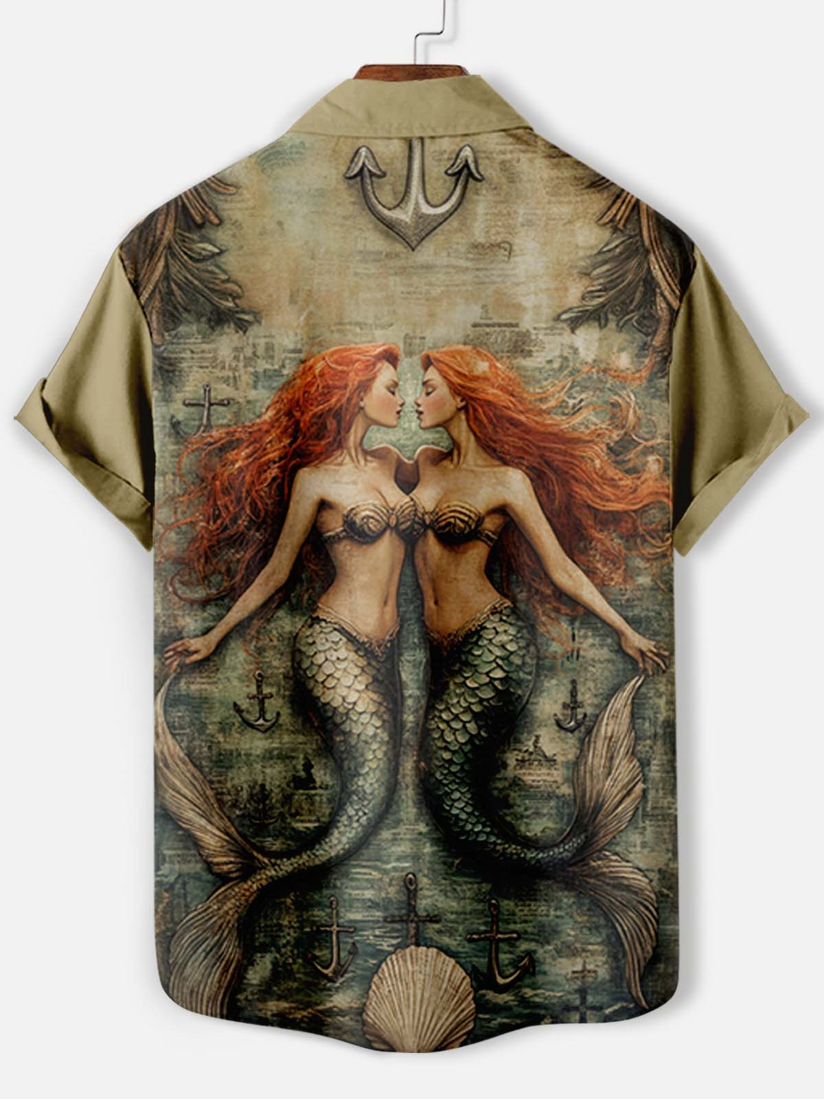 Men's Marine Life Graphic Short Sleeve Shirt