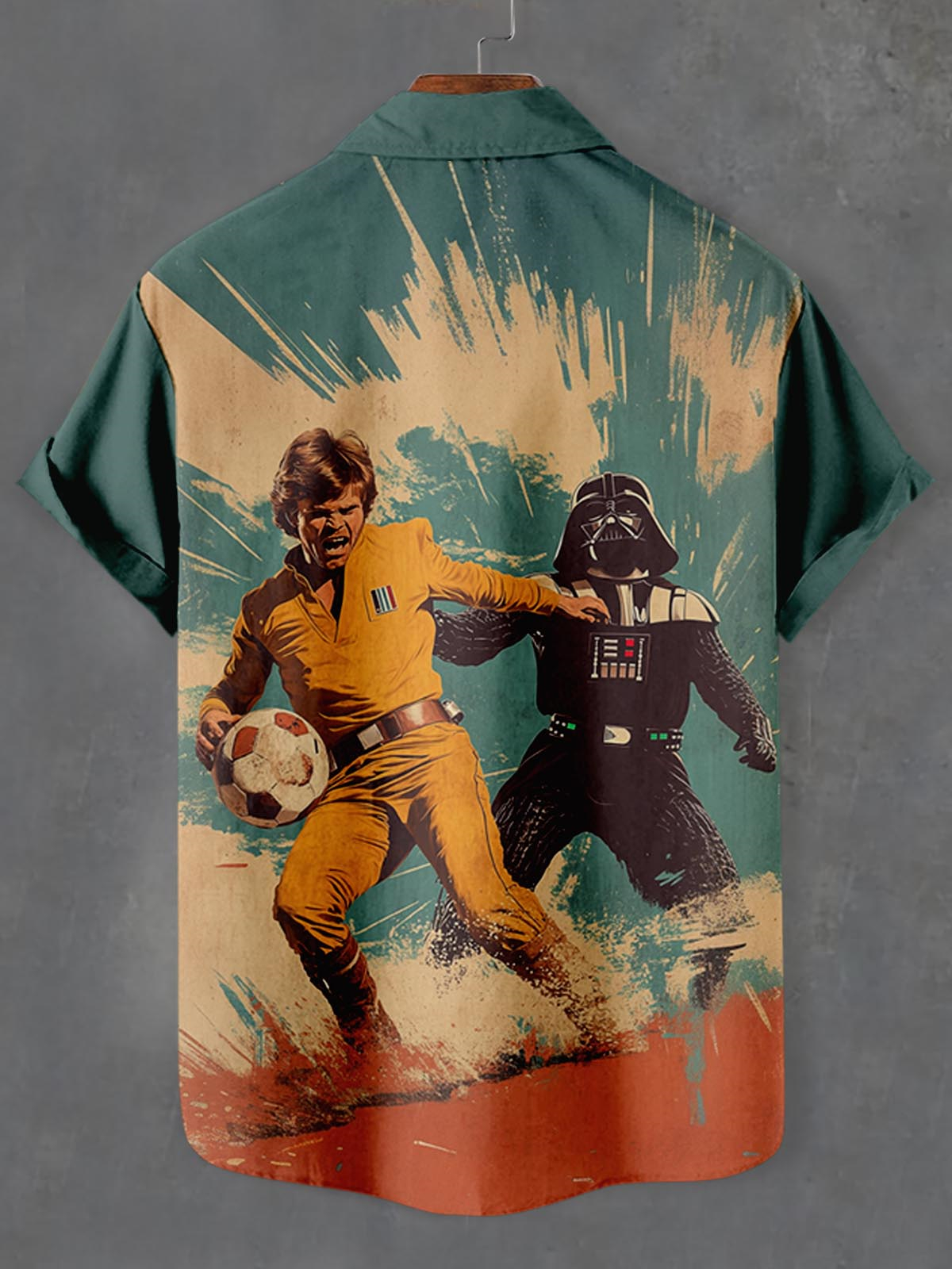 Men's Classic Movie Graphic Short Sleeve Shirt