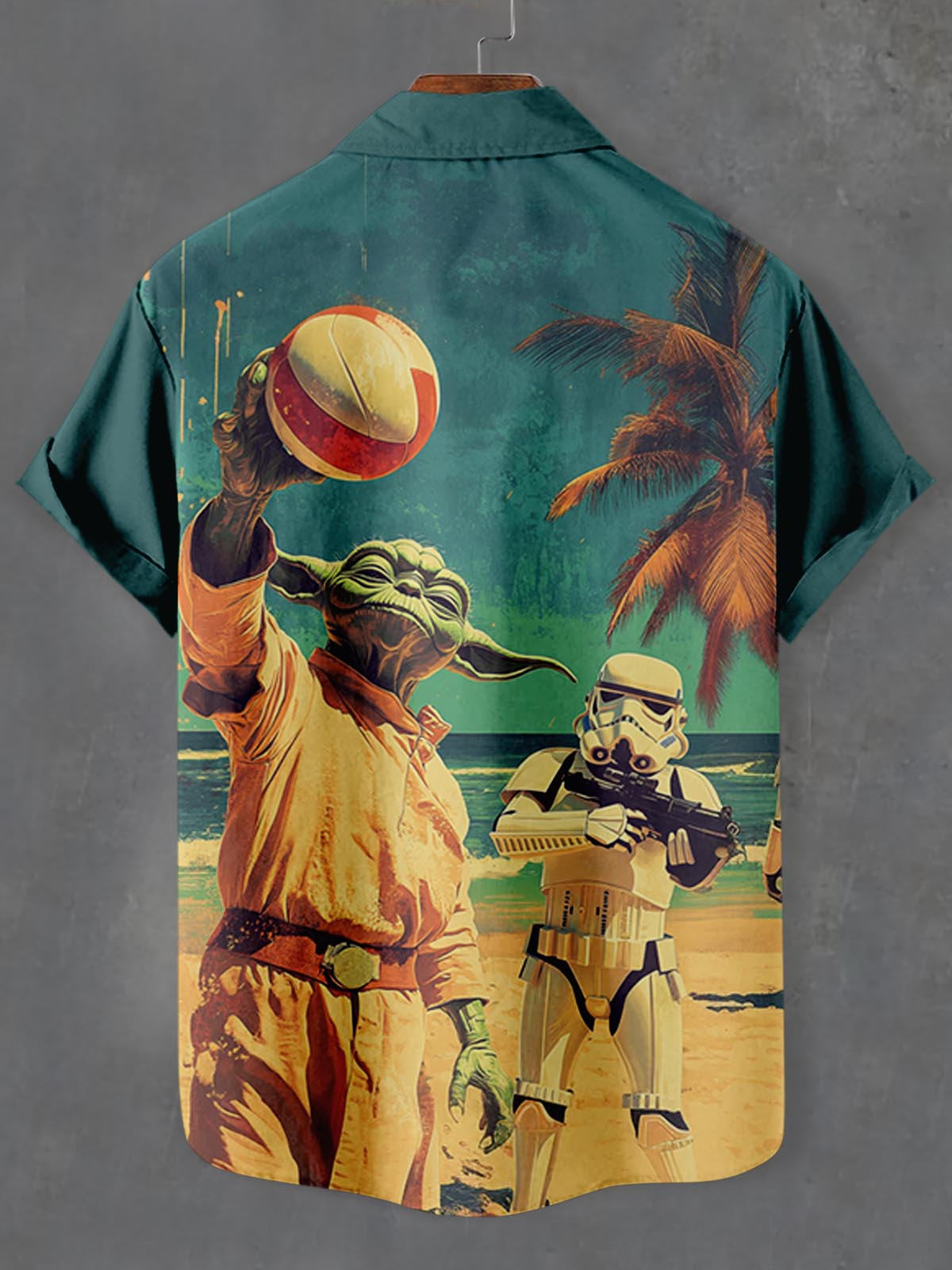 Men's Classic Movie Graphic Short Sleeve Shirt