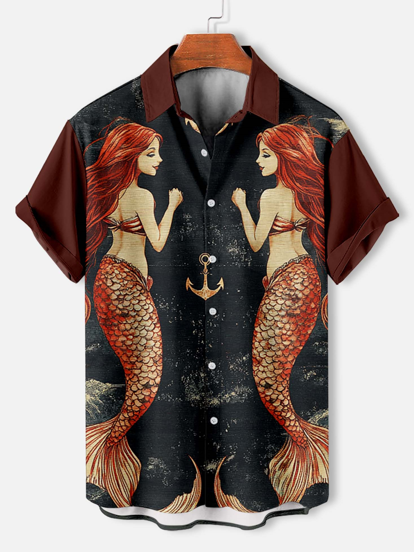 Men's Marine Life Graphic Short Sleeve Shirt