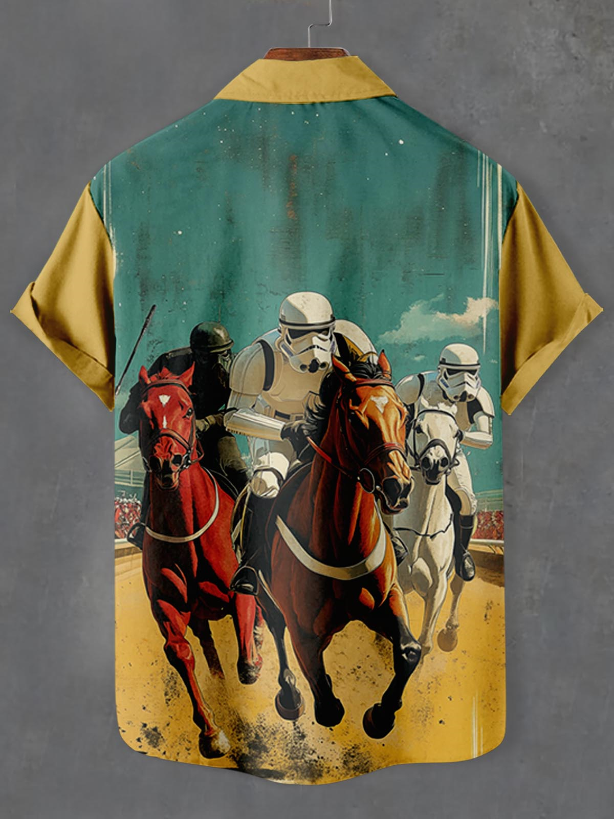 Men's Classic Movie Graphic Short Sleeve Shirt