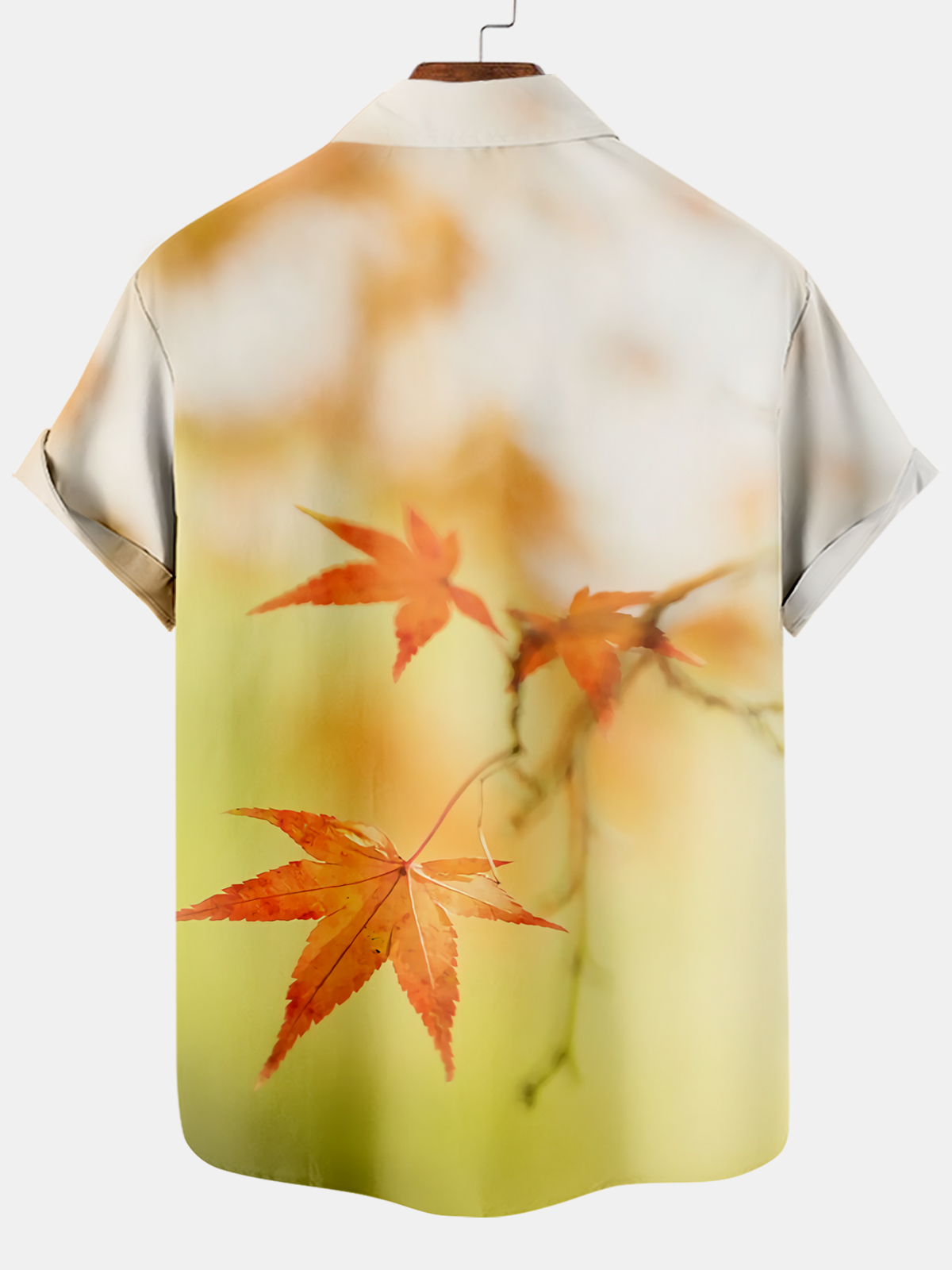 Men's Thanksgiving Day Print Short Sleeve Shirt