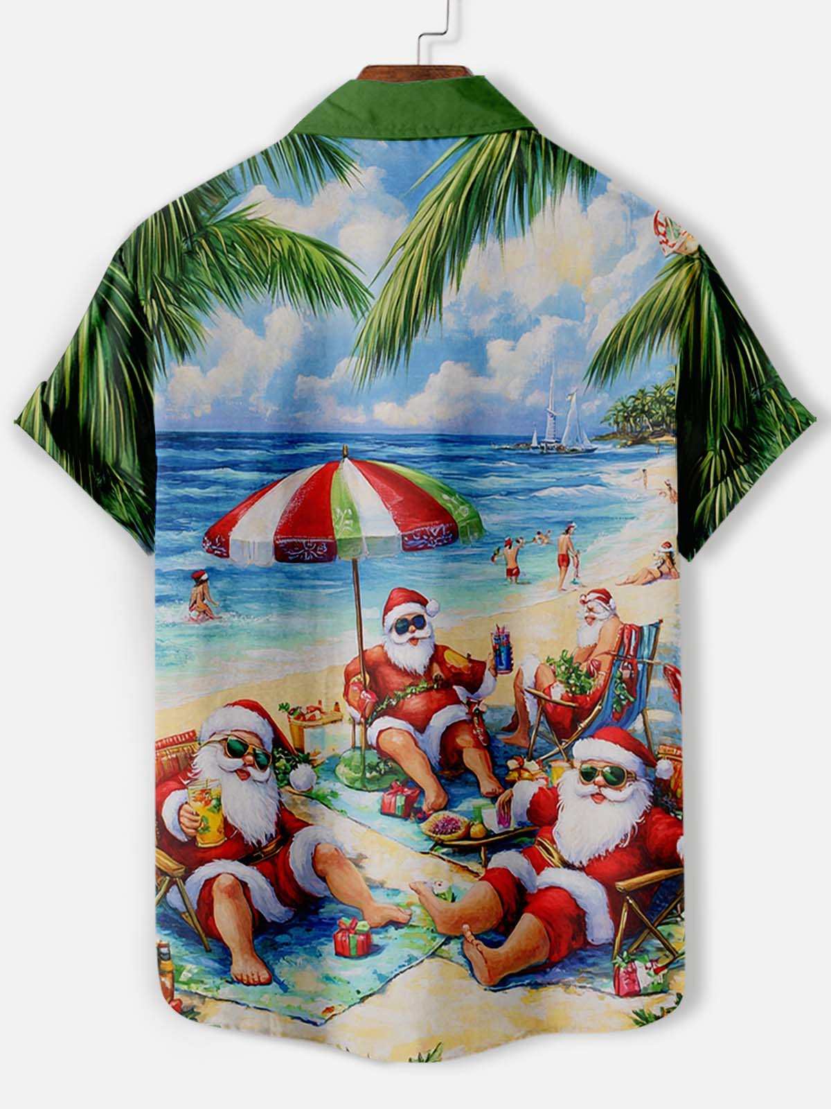Men's Christmas Graphic Short Sleeve Shirt