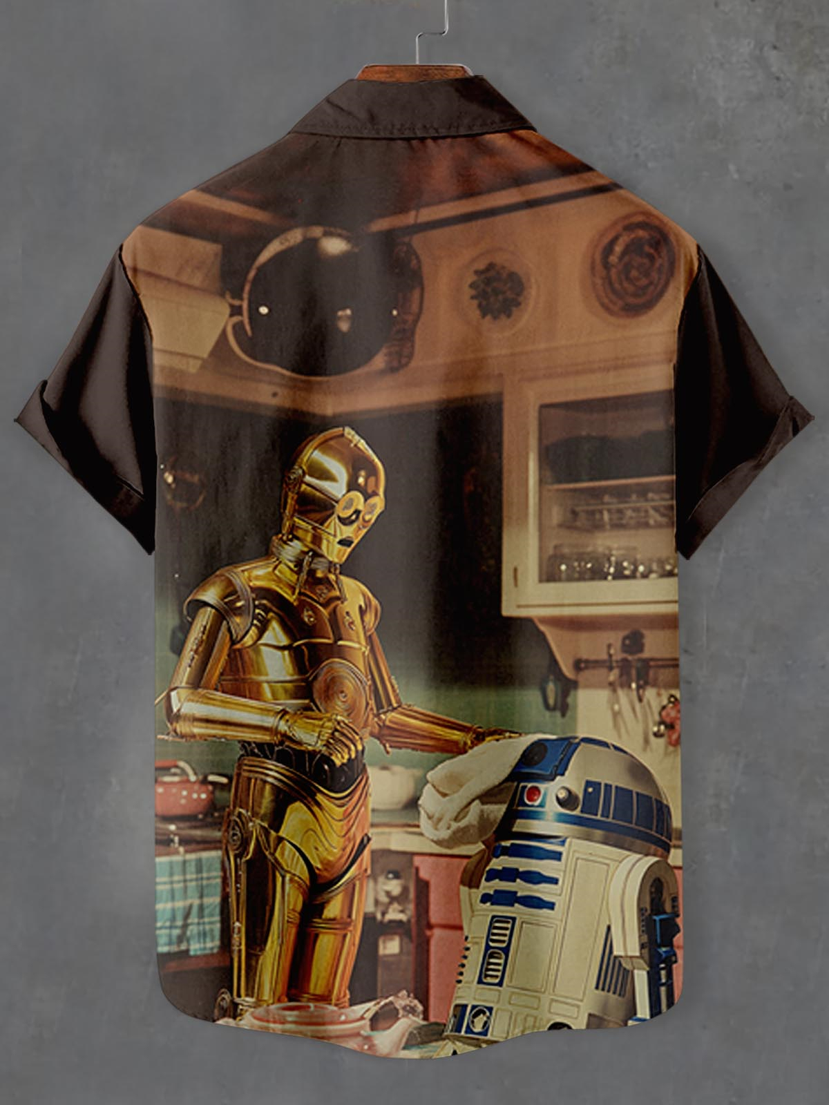 Men's Classic Movie Graphic Short Sleeve Shirt