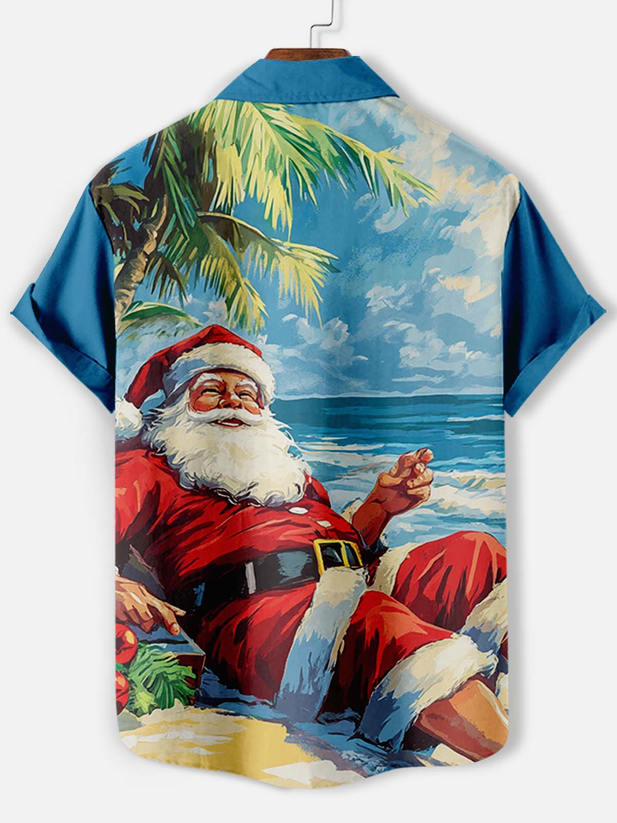 Men's Christmas Graphic Short Sleeve Shirt