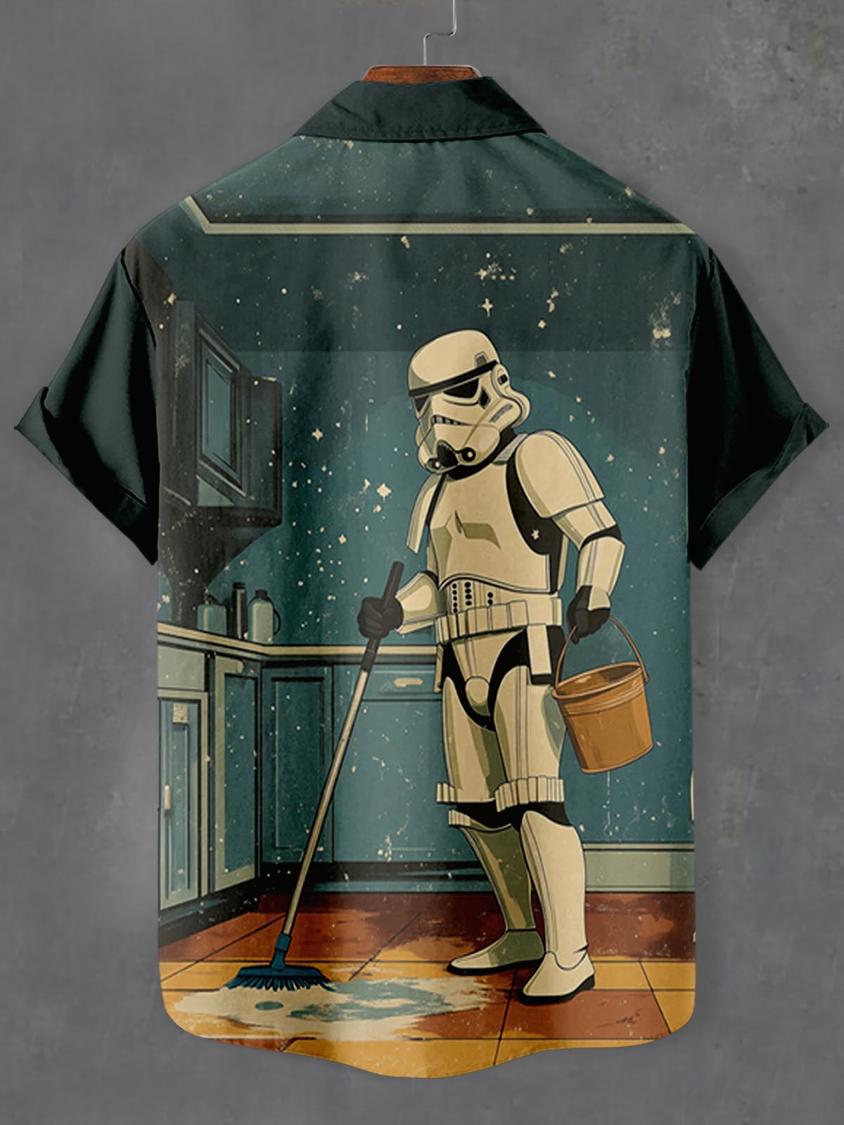 Men's Classic Movie Graphic Short Sleeve Shirt