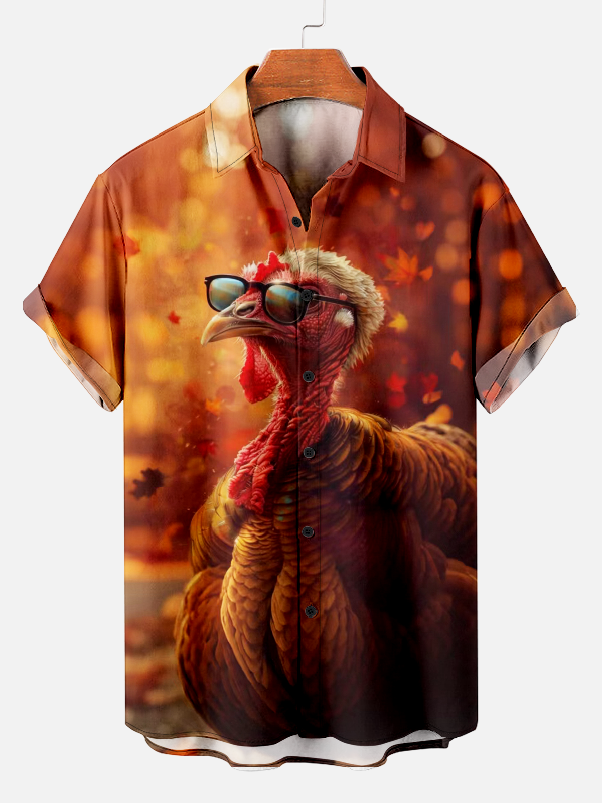 Men's Vintage Thanksgiving Turkey Shirt