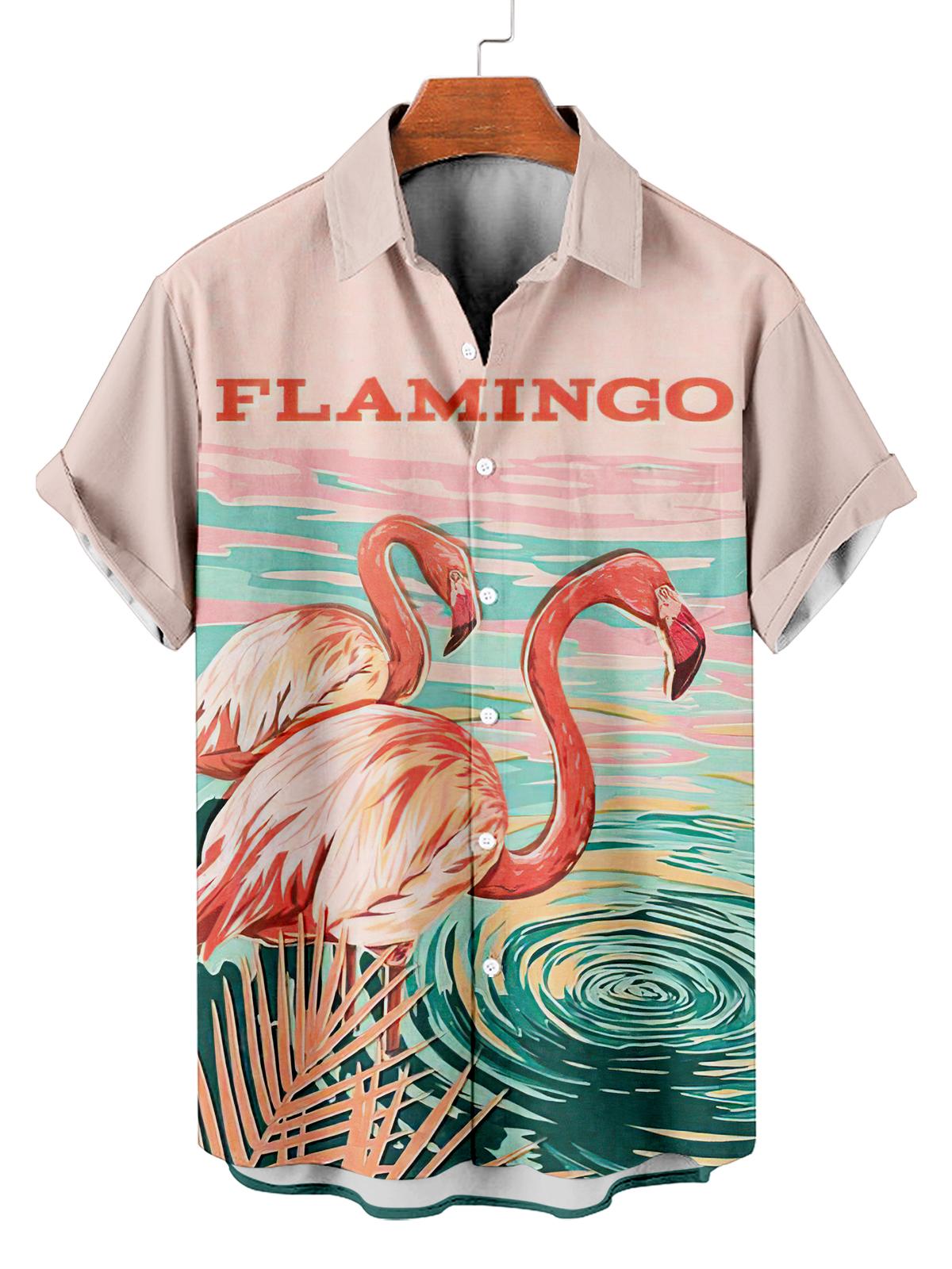 Vintage Magazine pattern short sleeved shirt