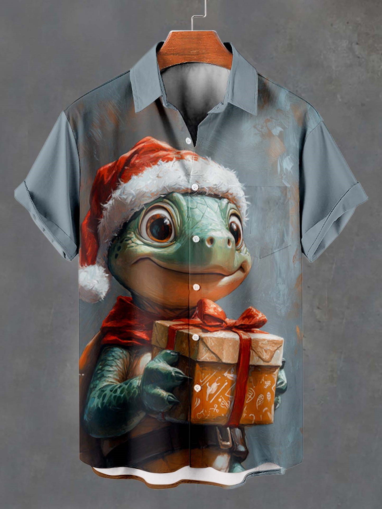 Men's Fun Cartoon Graphic Short Sleeve Shirt