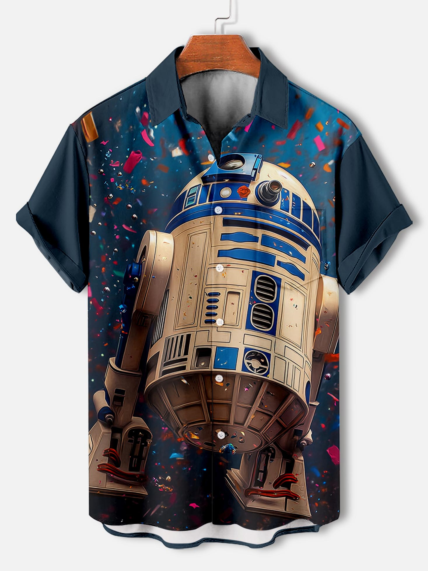 Men's Classic Movie Graphic Short Sleeve Shirt