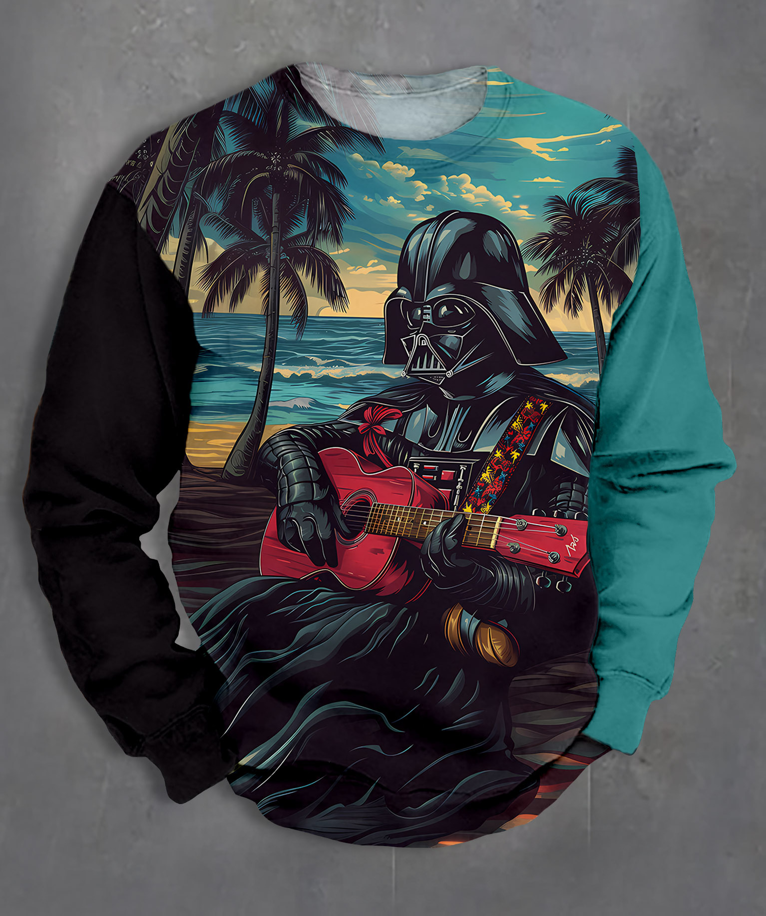 Men's Casual Classic Movie Graphic Long Sleeve Sweater