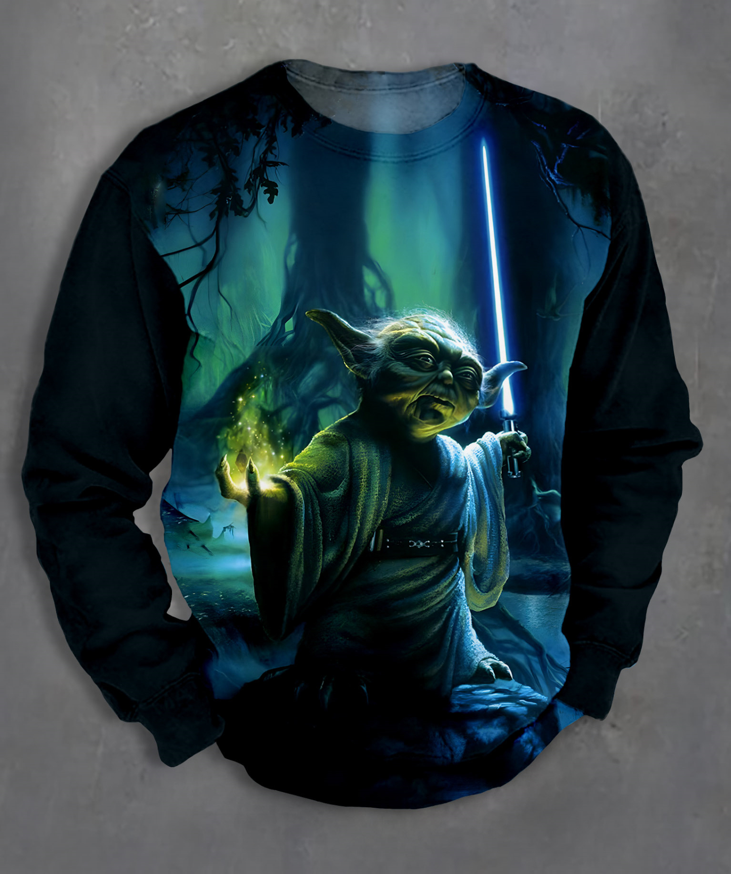 Men's Casual Classic Movie Graphic Long Sleeve Sweater