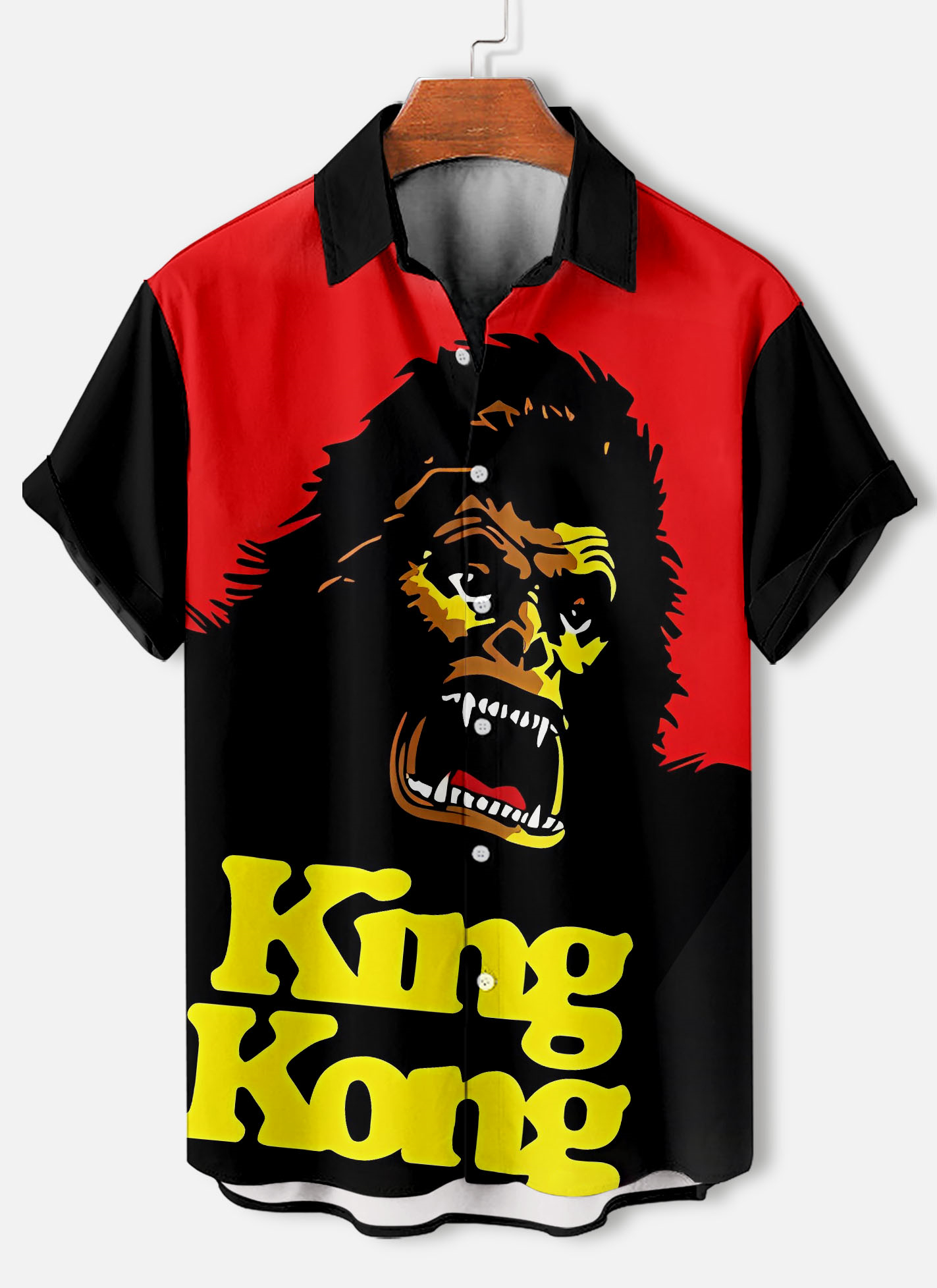 Men's Vintage Magazine Style Short Sleeve Shirt