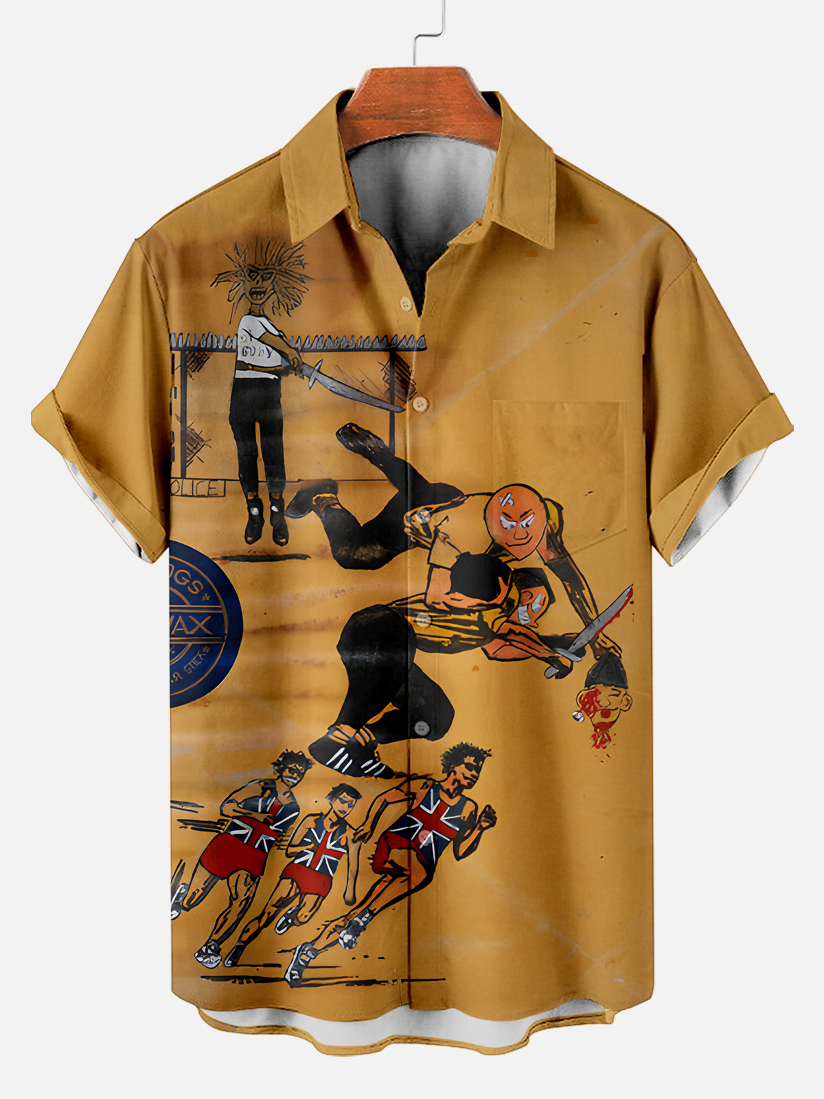 Pop Culture 70's-80s Men's Nostalgia Shirt
