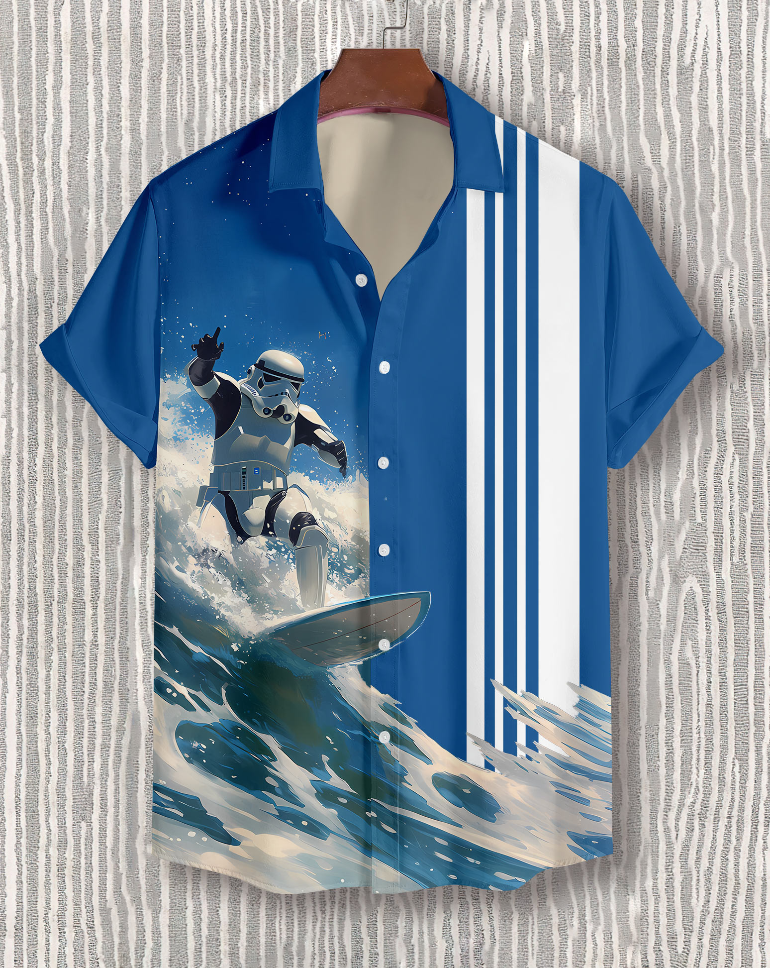 Men's Classic Movie Graphic Short Sleeve Shirt
