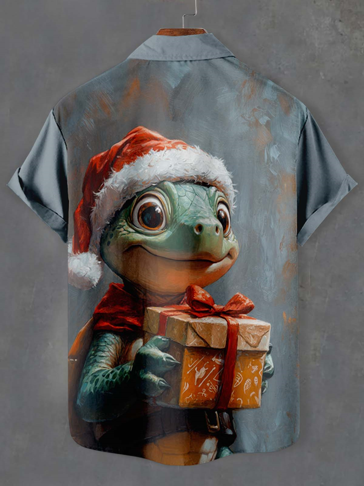 Men's Fun Cartoon Graphic Short Sleeve Shirt