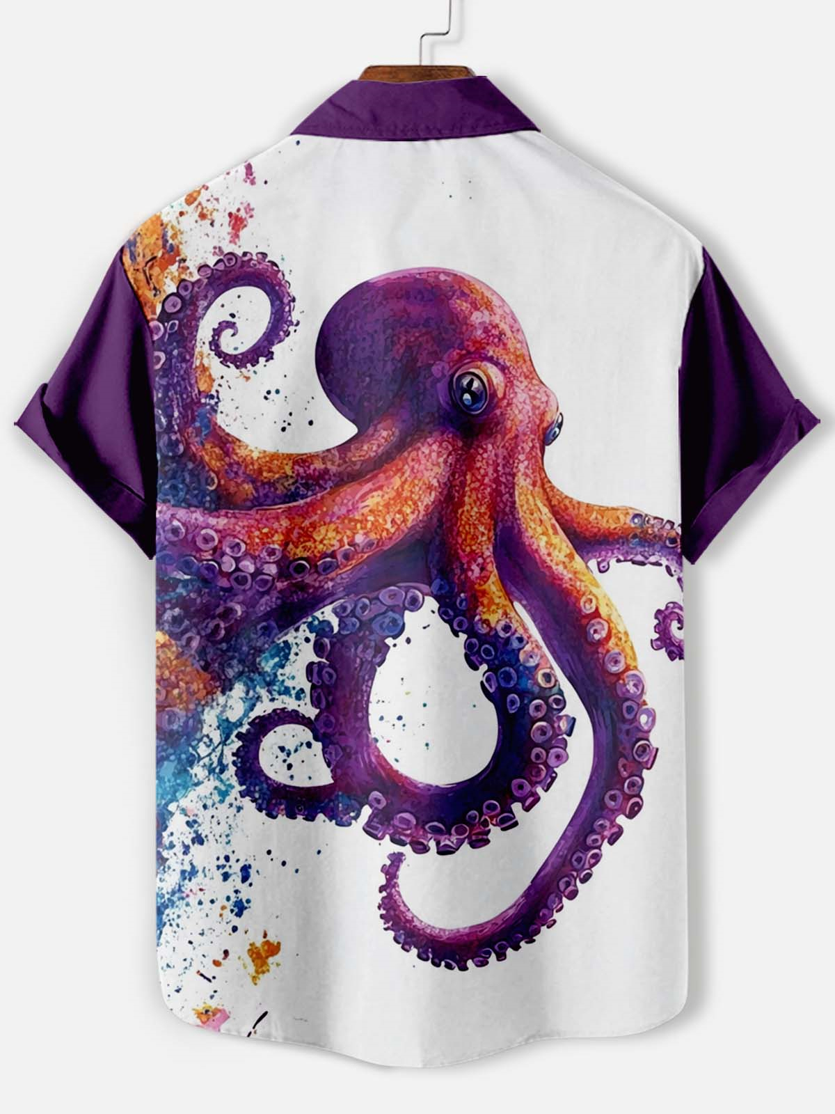 Men's Marine Life Graphic Short Sleeve Shirt
