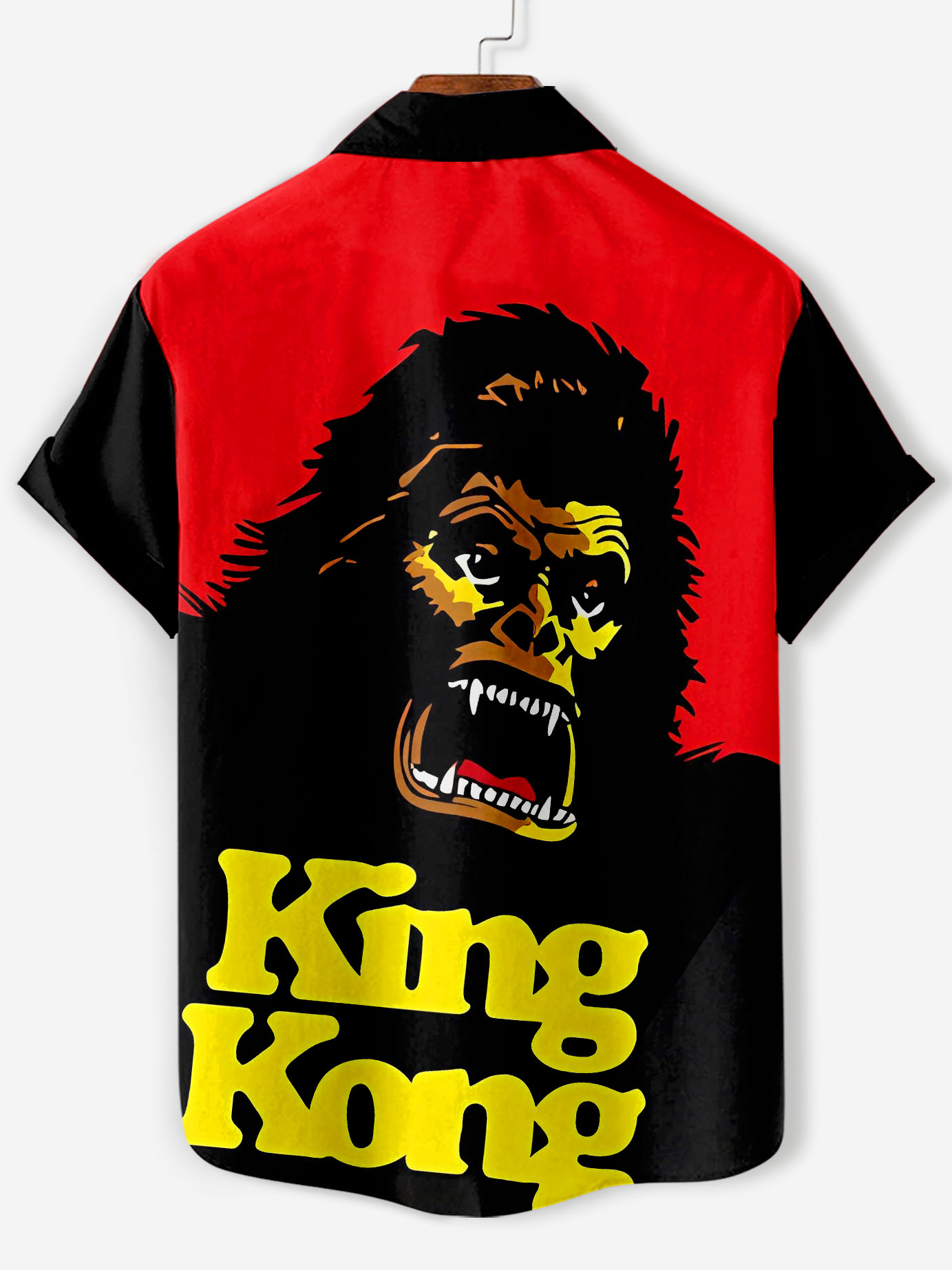 Men's Vintage Magazine Style Short Sleeve Shirt