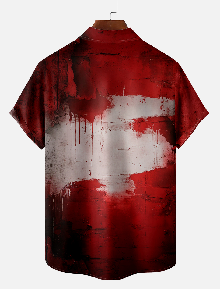 Men's Halloween Graphic Short Sleeve Shirt