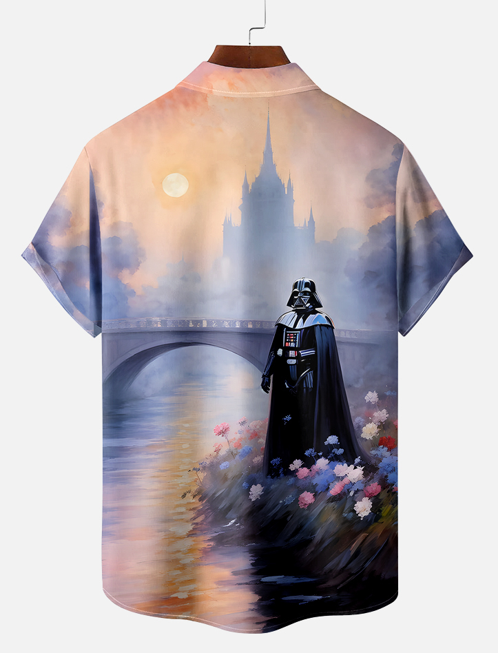 Classic movie graphic short sleeve shirt