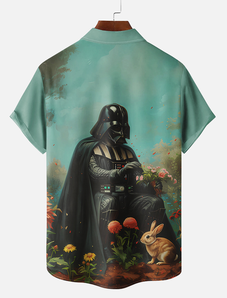 Men's Classic Movie Graphic Short Sleeve Shirt