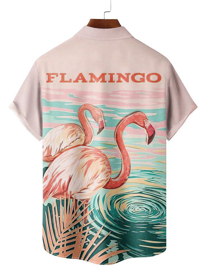 Vintage Magazine pattern short sleeved shirt