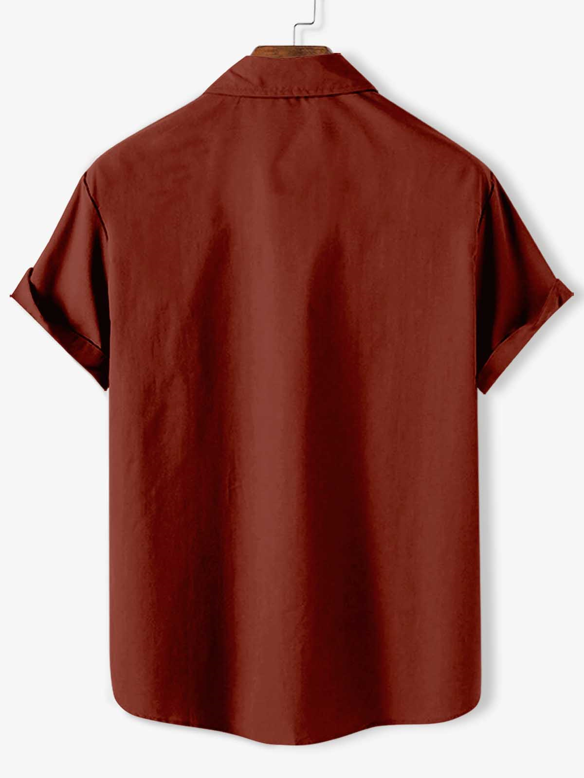 Men's Patriotic Short Sleeve Shirt